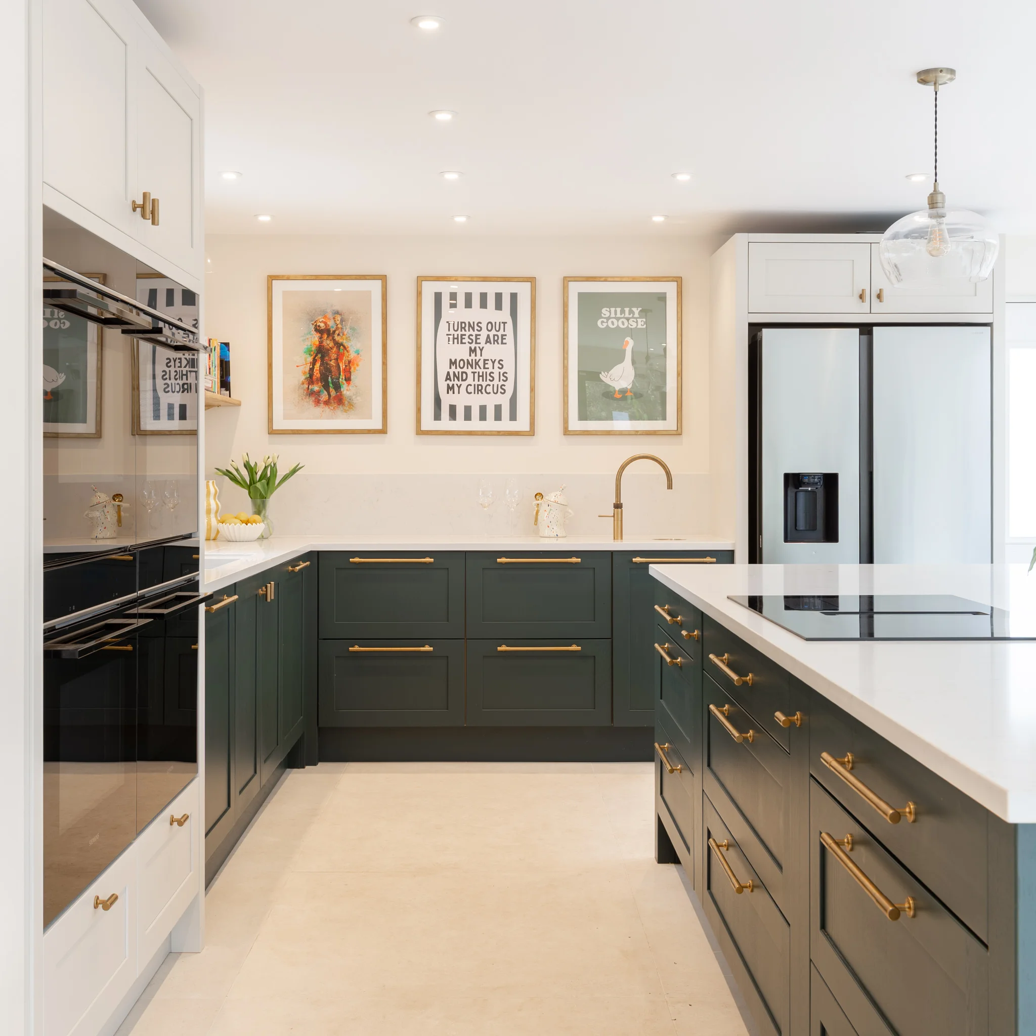 Family Kitchen with Pantry and Home Bar in Bramhope