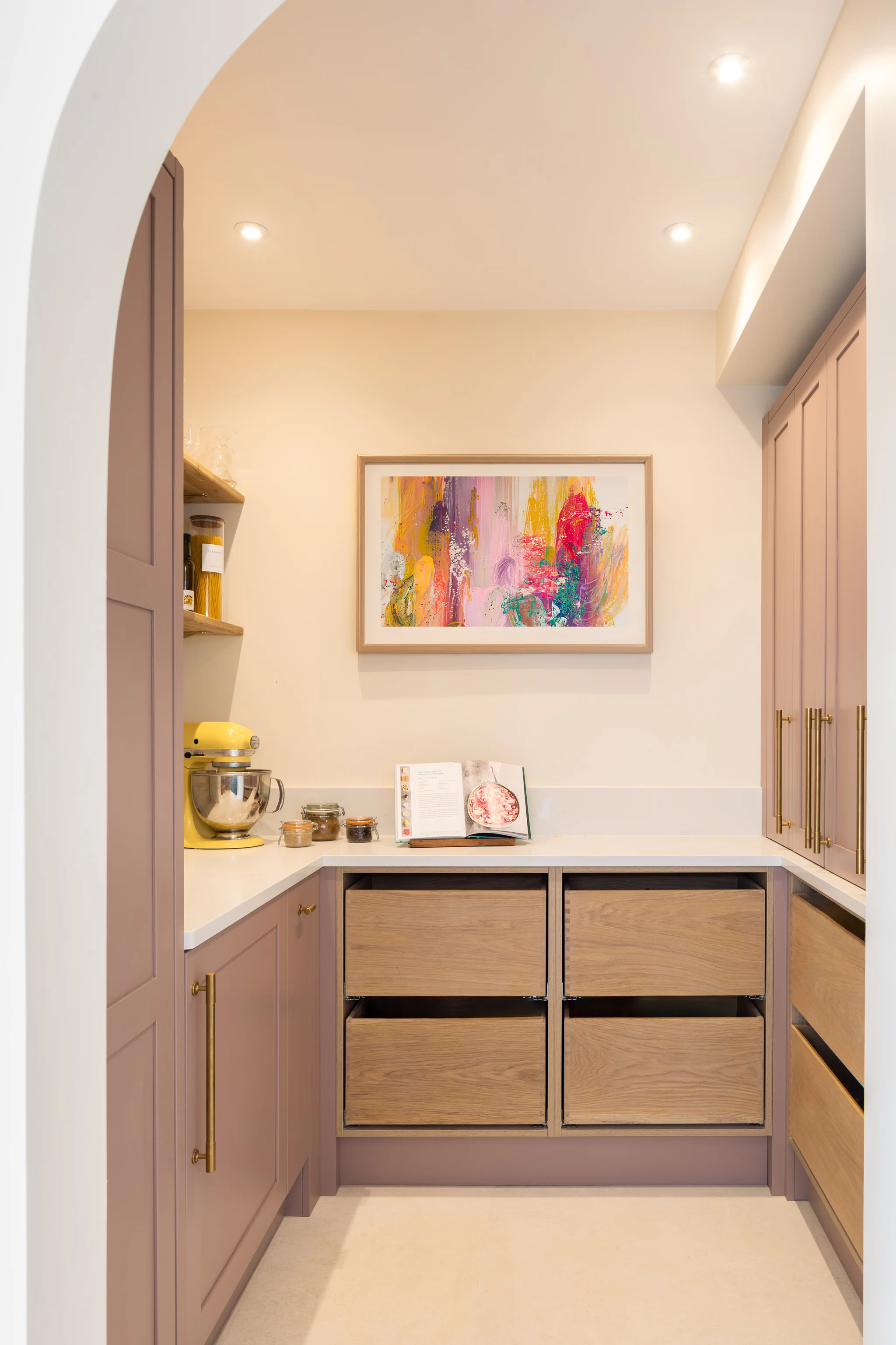 Family Kitchen with Pantry and Home Bar in Bramhope